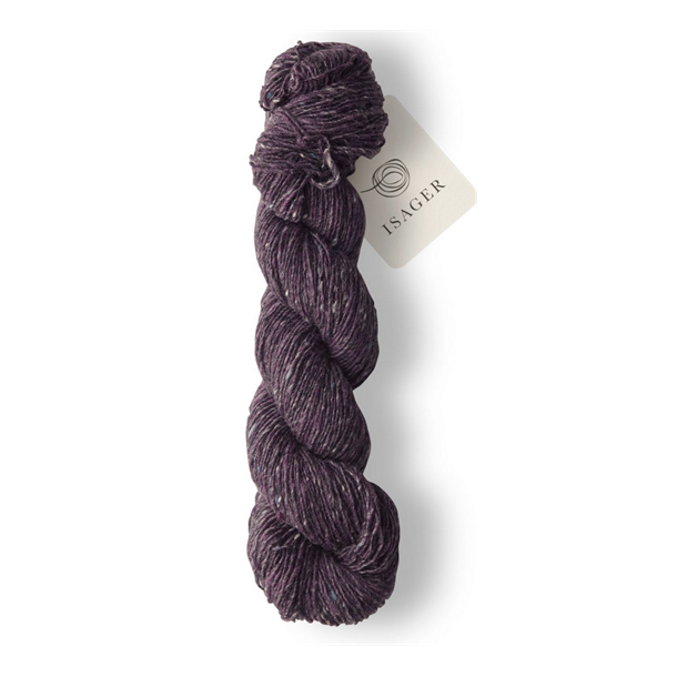 ISAGER TWEED farge PURPLE